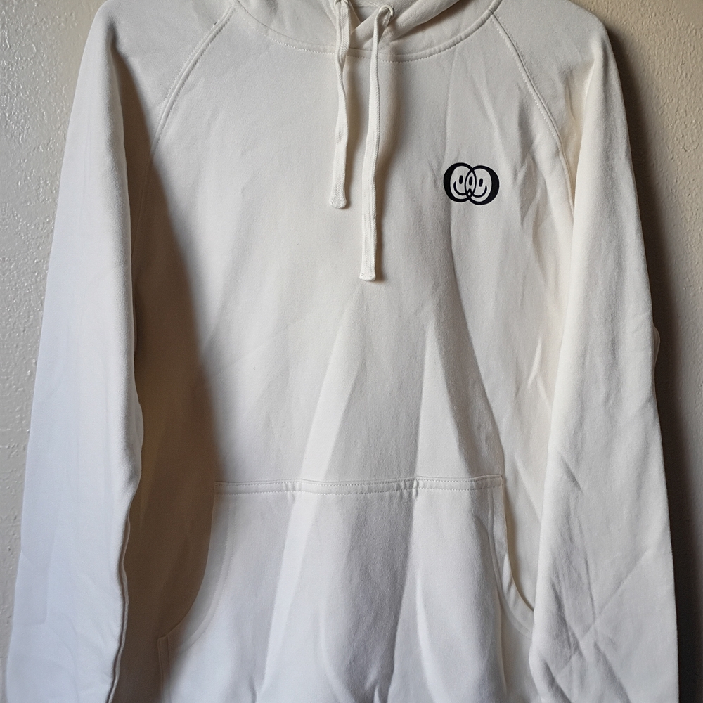 White Hoodie Sweater